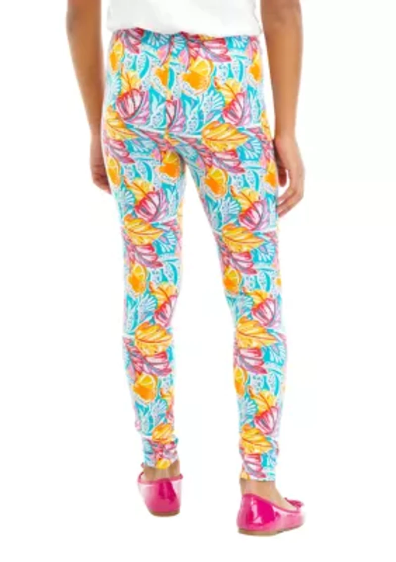 Girls 7-16 Printed Leggings