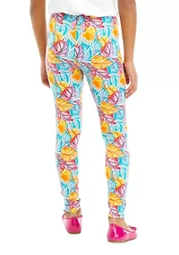 Girls 7-16 Printed Leggings