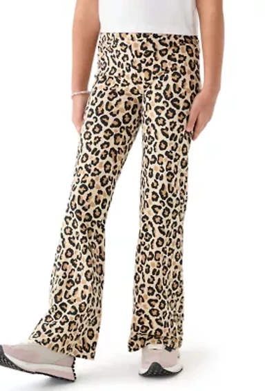 Girls 7-16 Printed Pull On Flare Pants