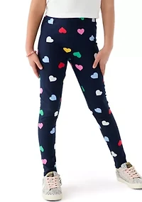 Girls 7-16 Printed Leggings