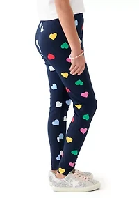 Girls 7-16 Printed Leggings
