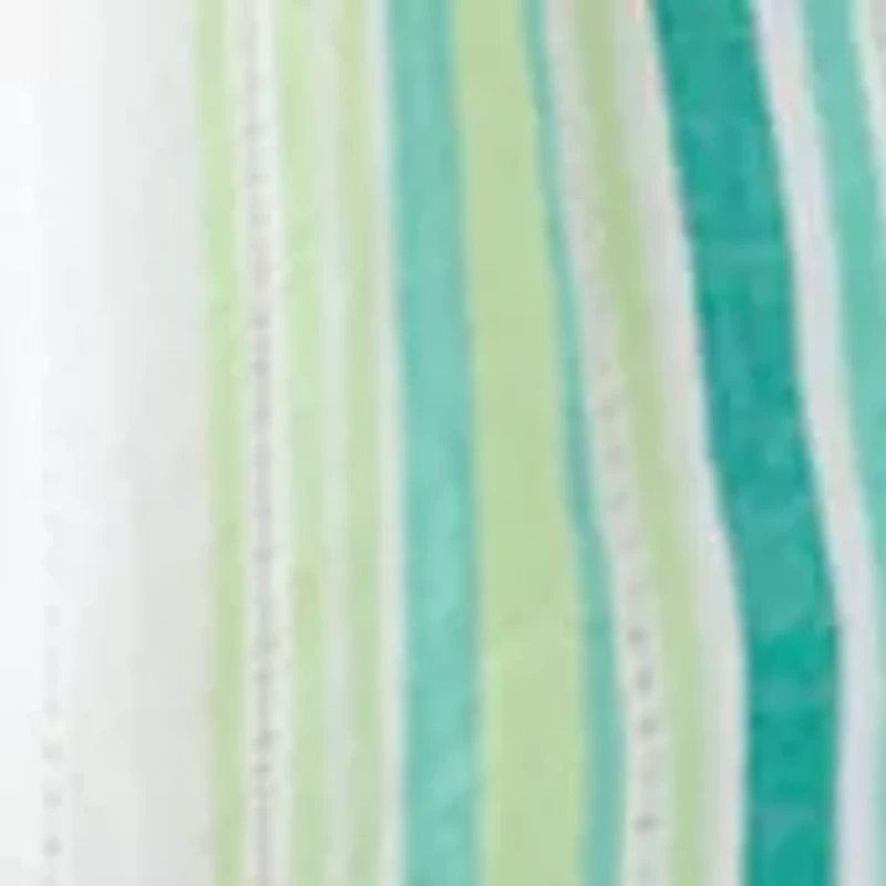 Girls 7-16 Square Neck Striped Top