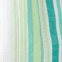 Girls 7-16 Square Neck Striped Top