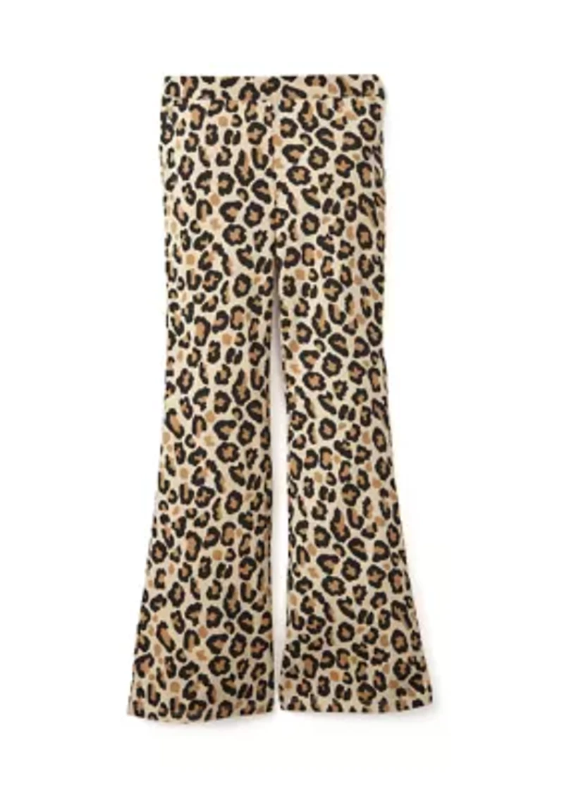 Girls 4-6x Printed Flare Leggings
