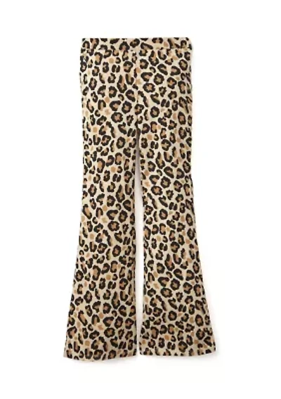 Girls 4-6x Printed Flare Leggings