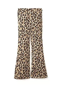 Girls 4-6x Printed Flare Leggings