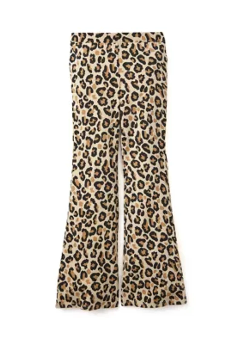 Girls 4-6x Printed Flare Leggings