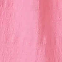 Girls 4-6x Smocked Crinkle Knit Dress