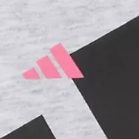 Girls 7-16 Short Cap Sleeve Heather Knit T-Shirt