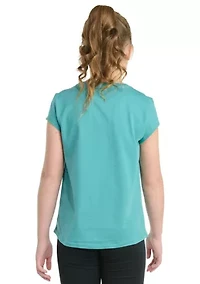 Girls 7-16 Short Sleeve Essential T-Shirt