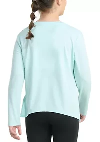 Girls 7-16 Long Sleeve Training T-Shirt