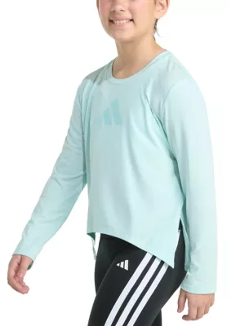 Girls 7-16 Long Sleeve Training T-Shirt