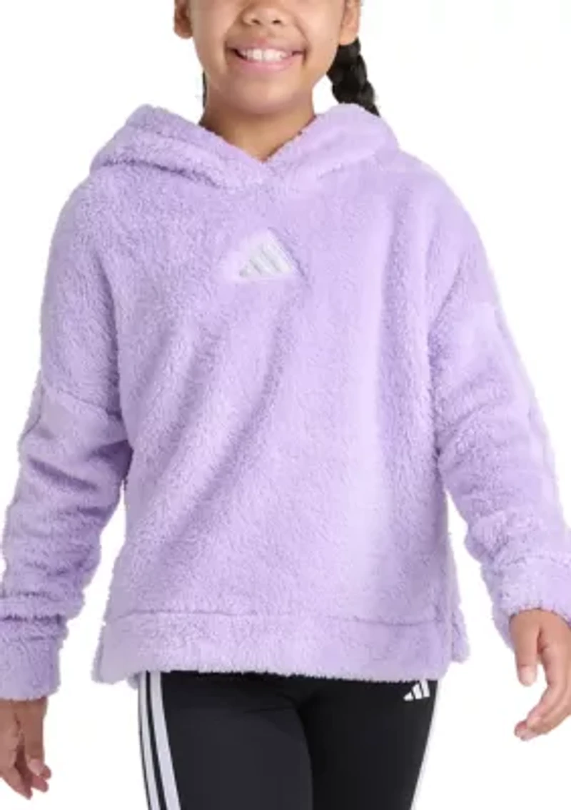 Girls 7-16 Long Sleeve Fleece Pullover Hoodie