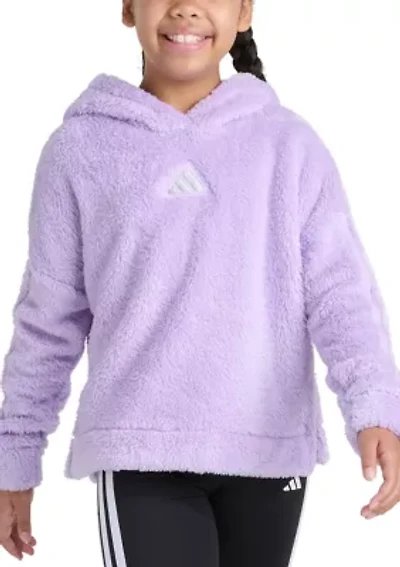 Girls 7-16 Long Sleeve Fleece Pullover Hoodie