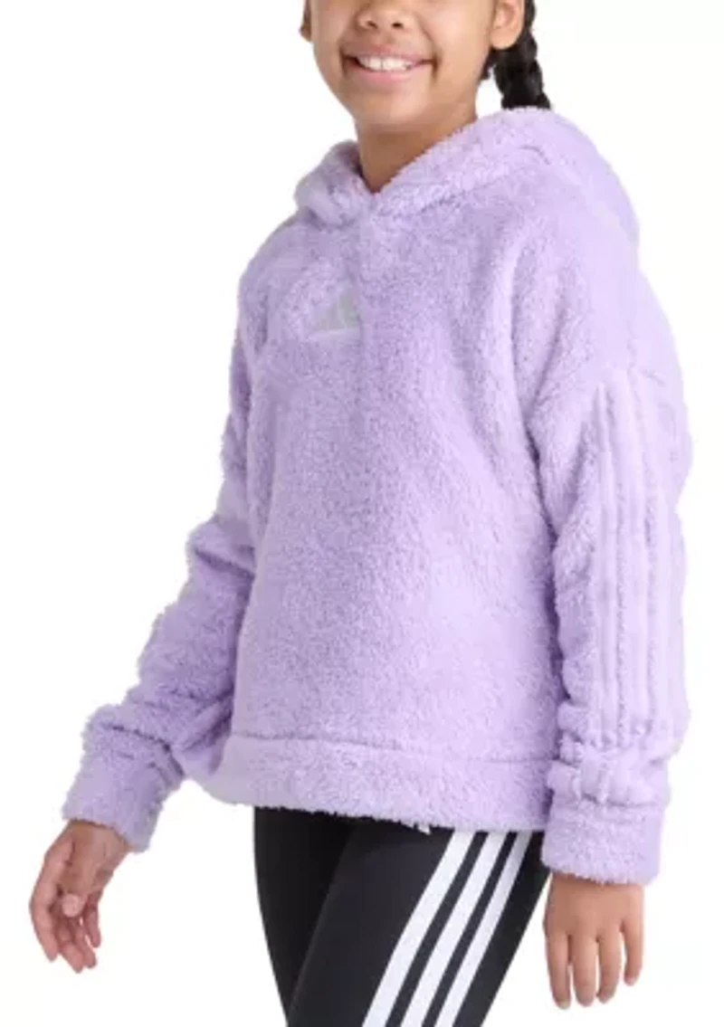 Girls 7-16 Long Sleeve Fleece Pullover Hoodie