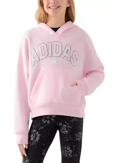 Girls 7-16 Long Sleeve Logo Graphic Hoodie