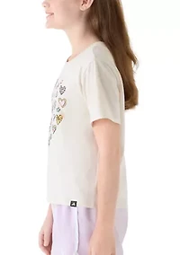 Girls 7-16 Graphic Heather T-Shirt