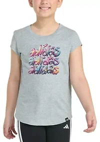 Girls 7-16 Short Sleeve Essential Heather T-Shirt