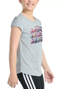 Girls 7-16 Short Sleeve Essential Heather T-Shirt