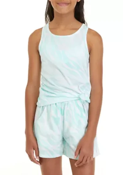 Girls 7-16 Sleeveless Side Tie Tank