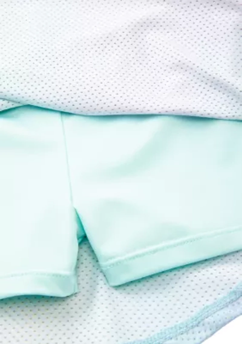 Girls 4-6x Rainbow Skort Set