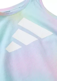 Girls 4-6x Rainbow Tank Skort