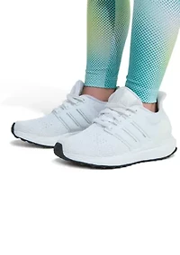 Girls 4-6x 2-Piece Hooded Heather Tee & Printed Legging Set