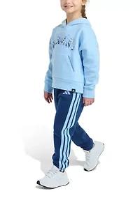 Girls 4-6x 2-Piece Hooded Pullover & Jogger Set