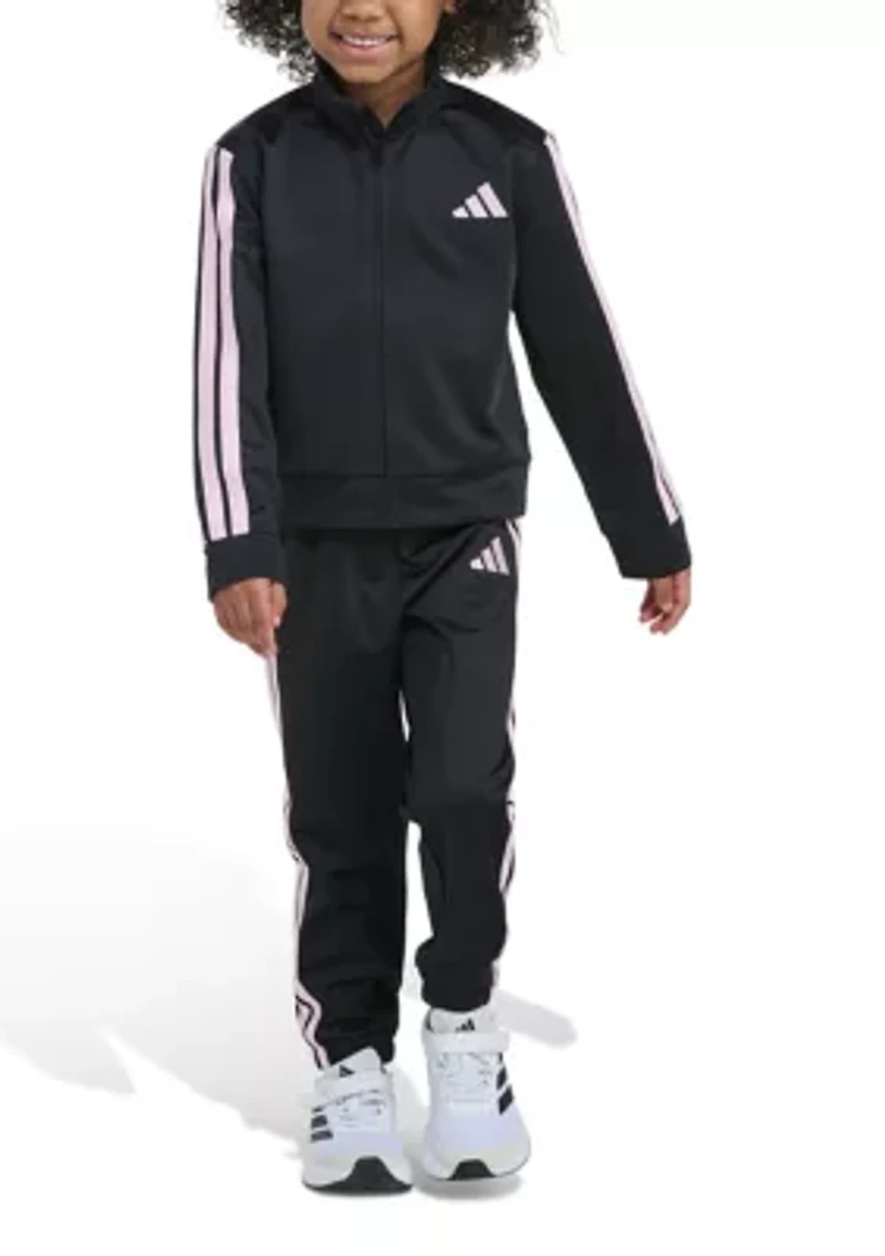 Girls 4-6x 2-Piece Event Tricot Jacket and Joggers Set