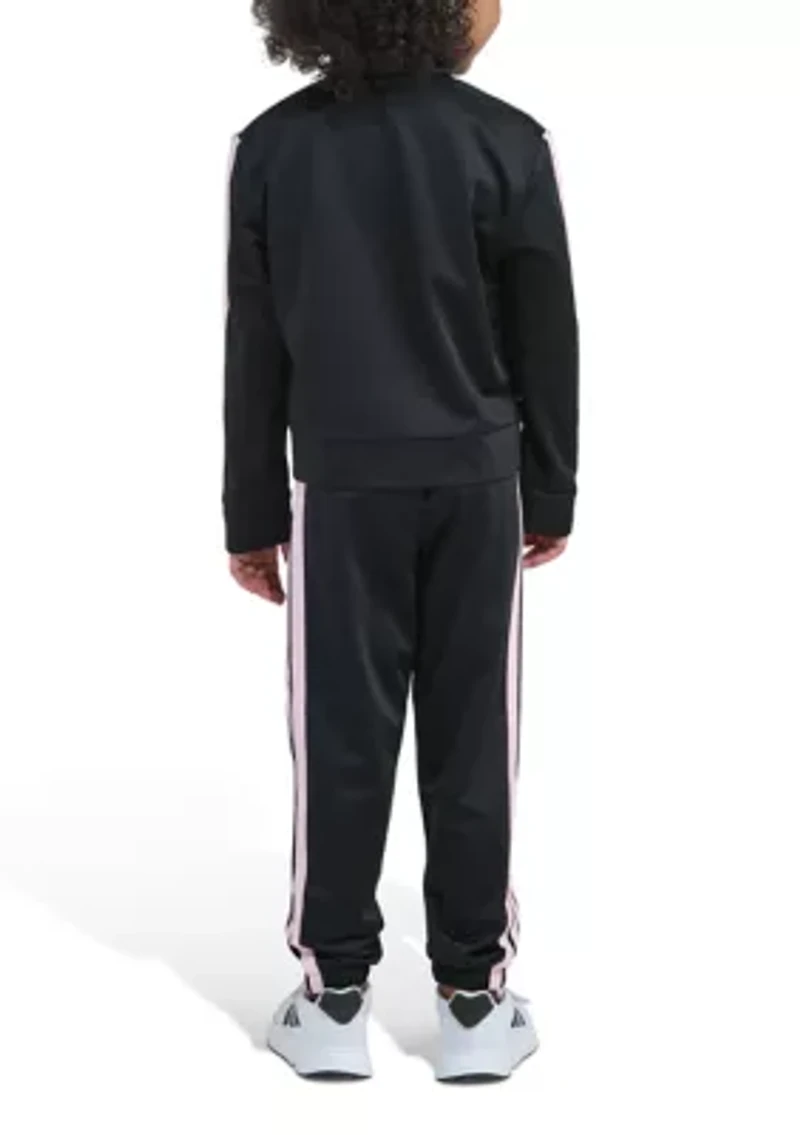 Girls 4-6x 2-Piece Event Tricot Jacket and Joggers Set