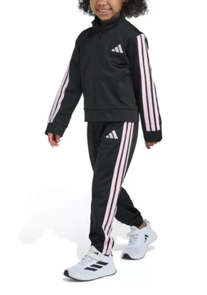 Girls 4-6x 2-Piece Event Tricot Jacket and Joggers Set