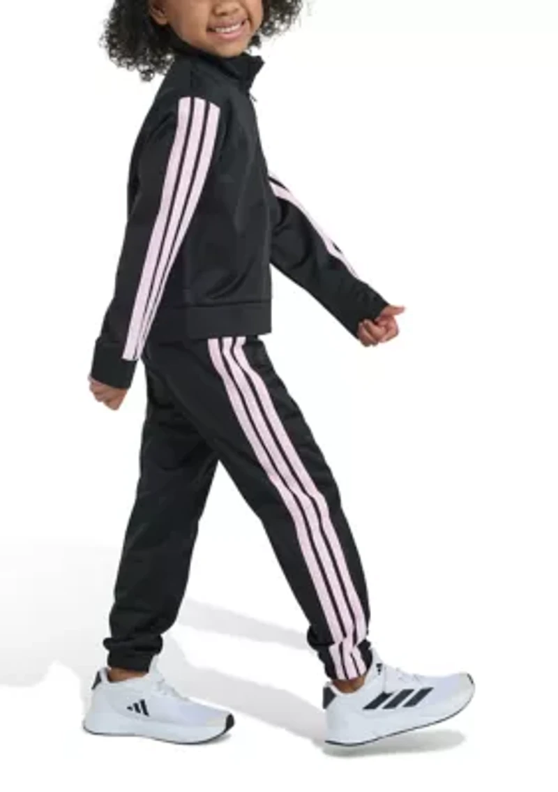 Girls 4-6x 2-Piece Event Tricot Jacket and Joggers Set