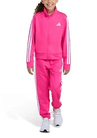 Girls 7-16 2-Piece Event Tricot Jacket and Joggers Set