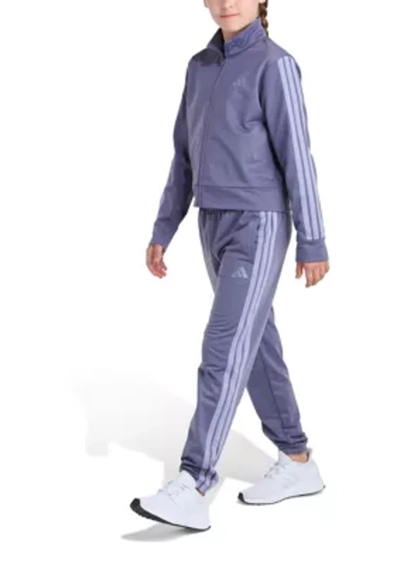 Girls 7-16 2-Piece Event Tricot Jacket and Joggers Set