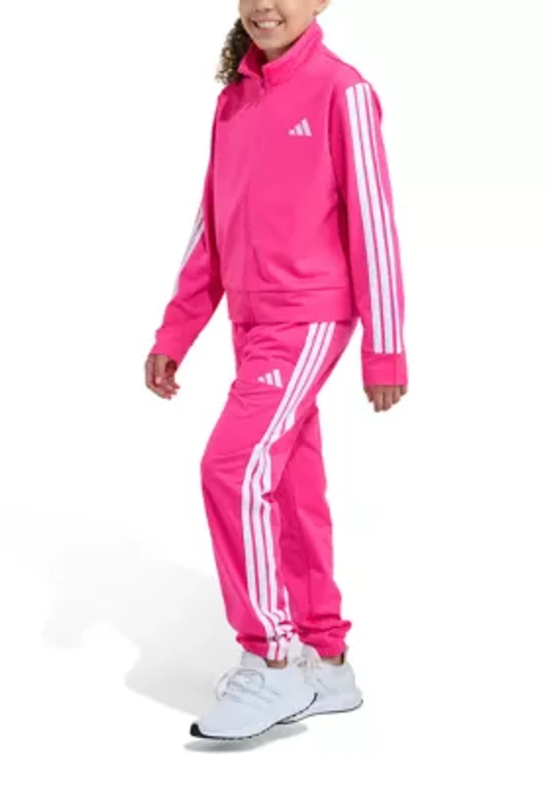 Girls 7-16 2-Piece Event Tricot Jacket and Joggers Set