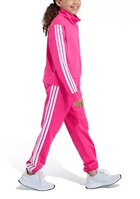 Girls 7-16 2-Piece Event Tricot Jacket and Joggers Set