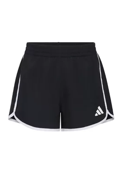 Girls 7-16 Elastic Wasitband Woven Pacer Shorts