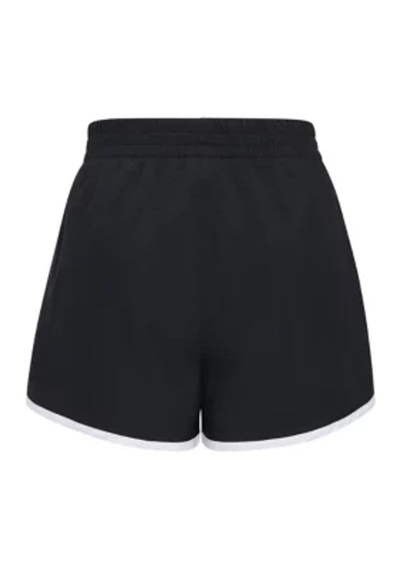 Girls 7-16 Elastic Wasitband Woven Pacer Shorts