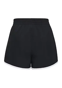 Girls 7-16 Elastic Wasitband Woven Pacer Shorts