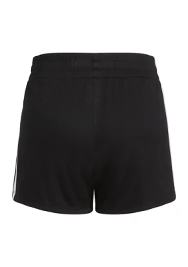 Girls 7-16 3 Stripe Pacer Mesh Shorts