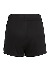 Girls 7-16 3 Stripe Pacer Mesh Shorts