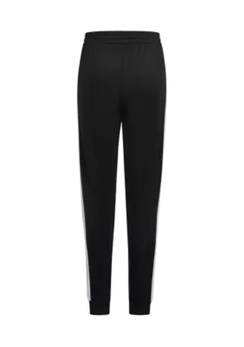 Girls 7-16 Essential 3-Stripe Tricot Joggers