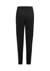 Girls 7-16 Essential 3-Stripe Tricot Joggers