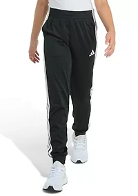 Girls 7-16 Essential 3-Stripe Tricot Joggers