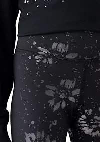 Girls 7-16 Cozy Foil Leggings