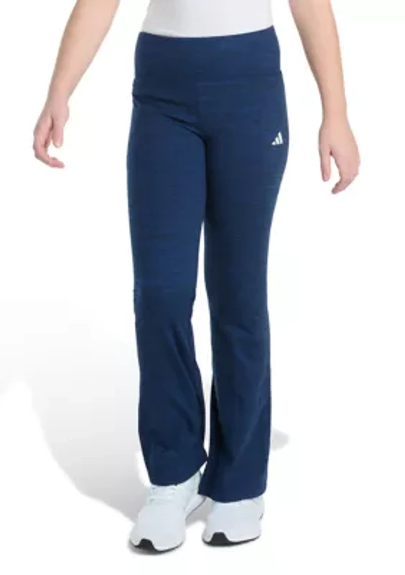 Girls 7-16 Mélange Flare Leg Pants
