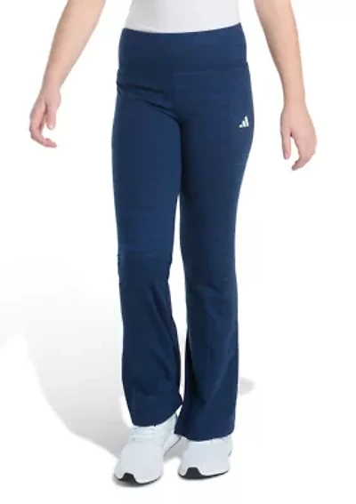 Girls 7-16 Mélange Flare Leg Pants
