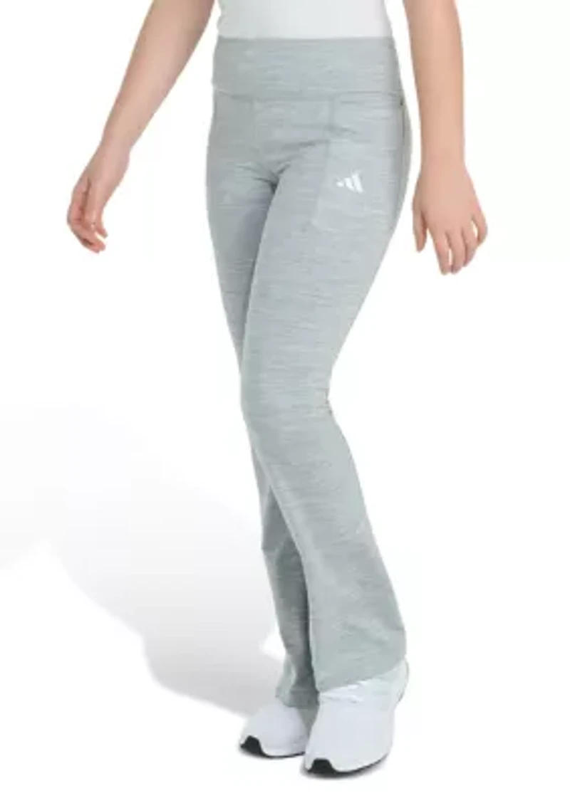 Girls 7-16 Mélange Flare Leg Pants