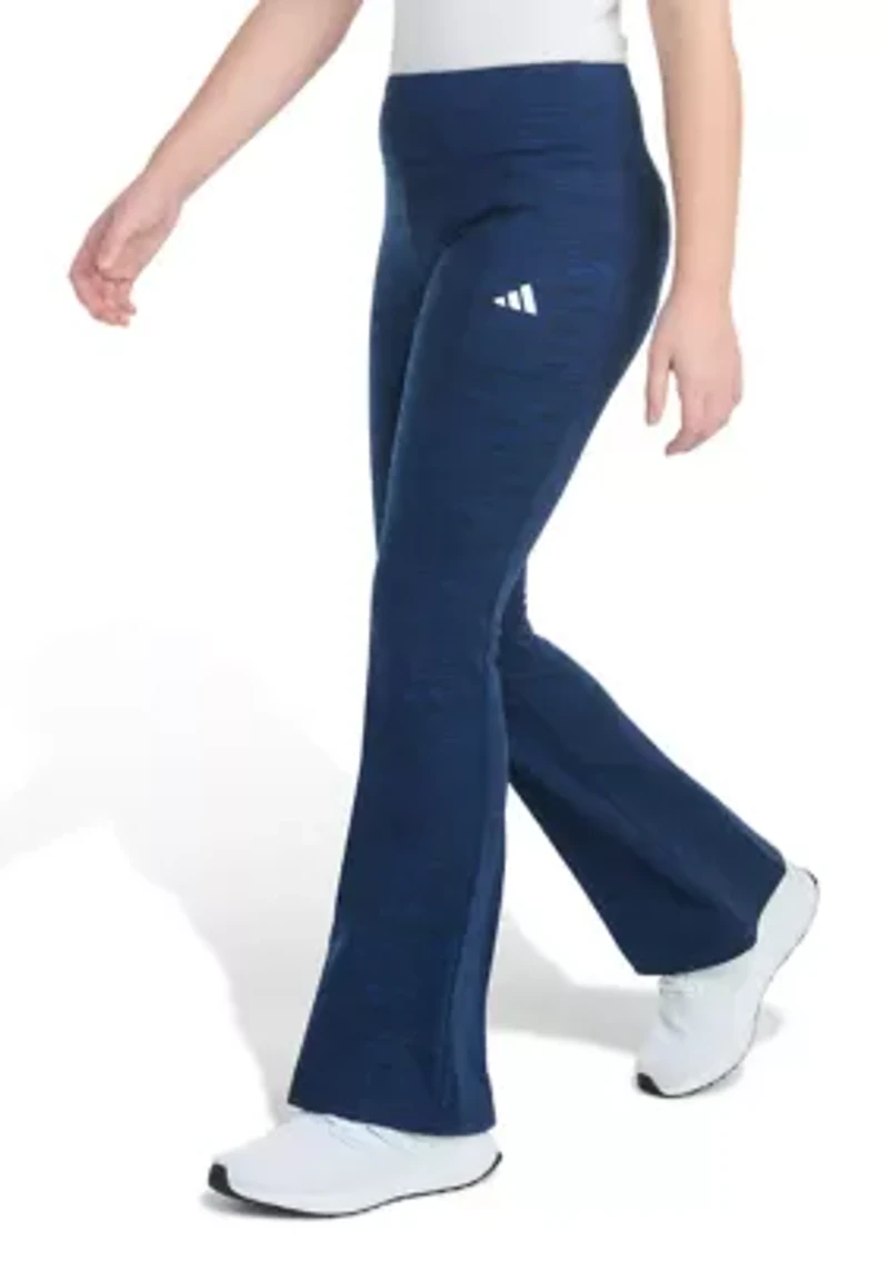 Girls 7-16 Mélange Flare Leg Pants