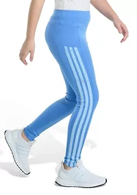 Girls 7-16 Detached Waistband Cell Phone Pocket 3-Stripe Leggings